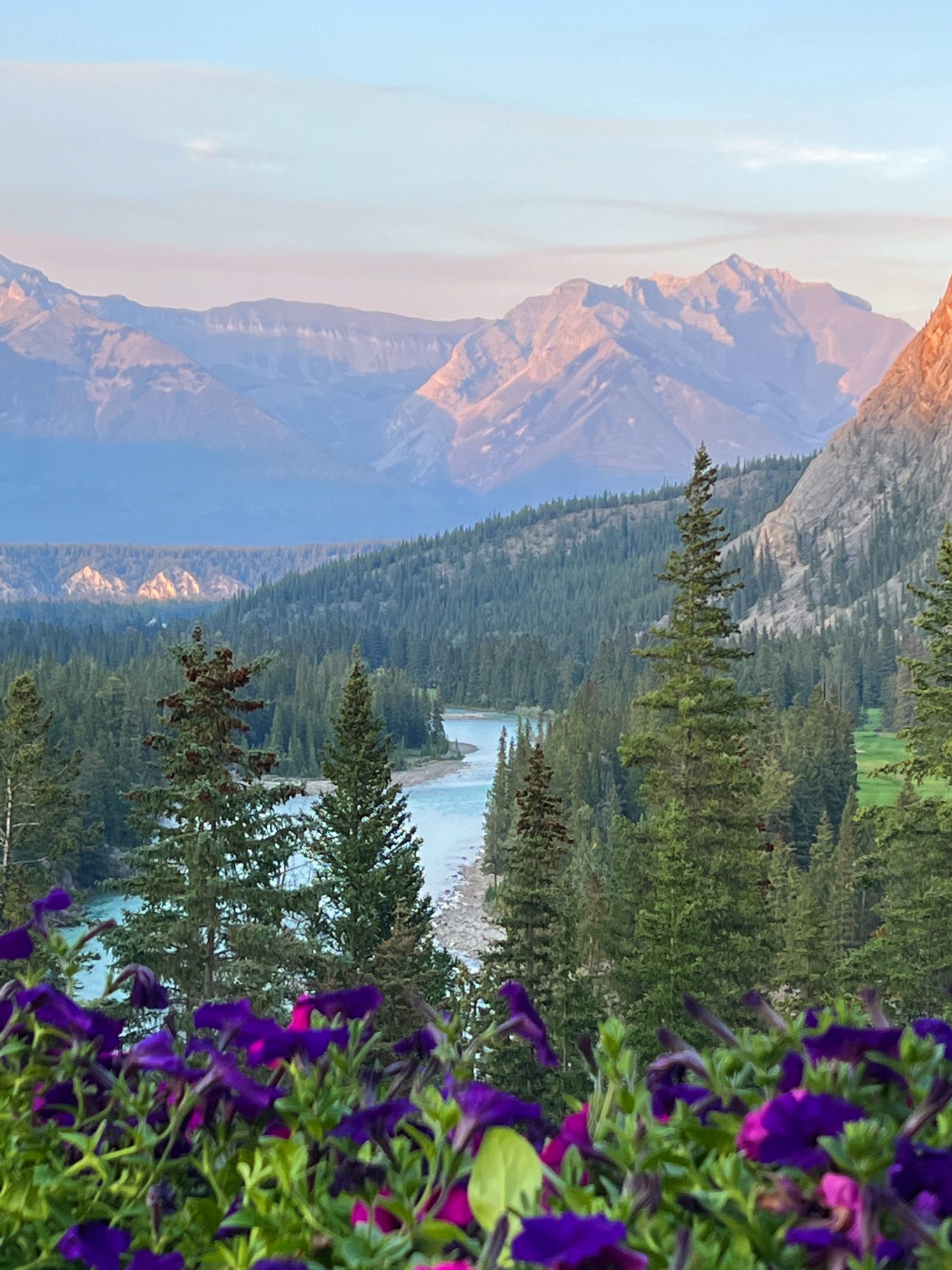 Spectacular views of the lakes in the Canadian Rockies.