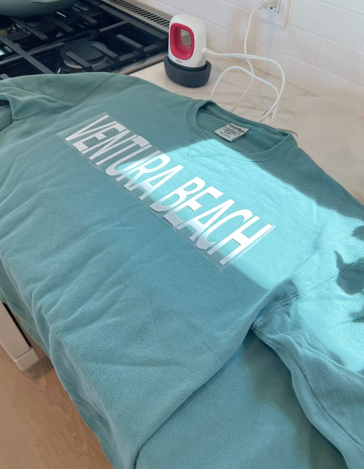Beach House Family Vacation Shirts made with a Cricut