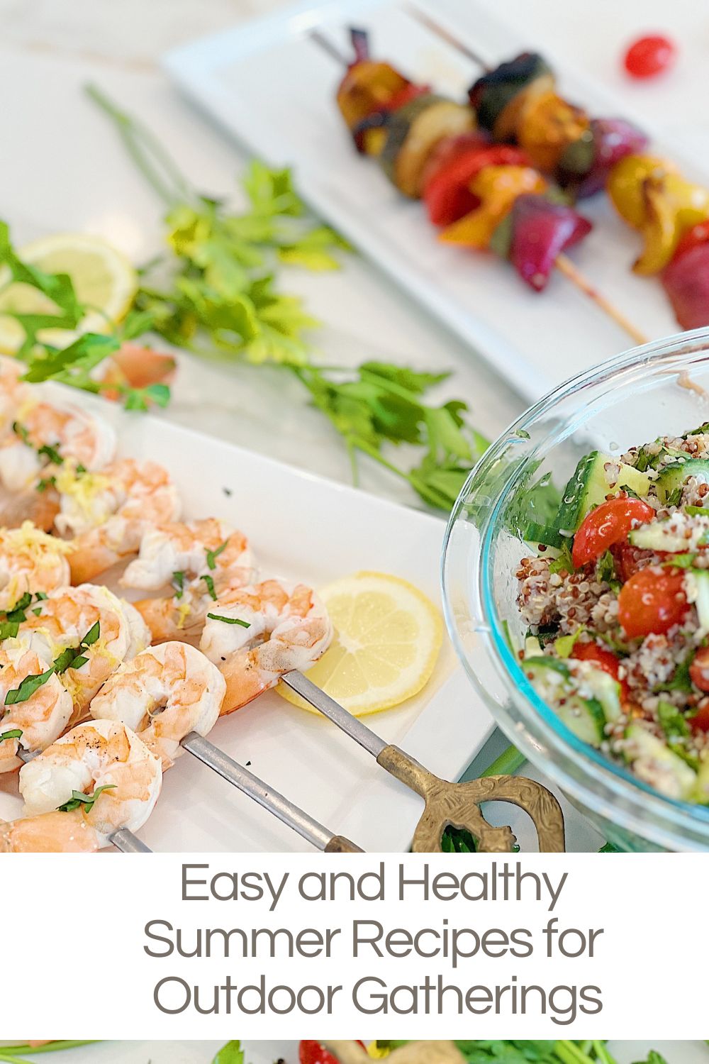 Summer is the time to gather with friends and family outdoors to enjoy some of the best healthy summer recipes.