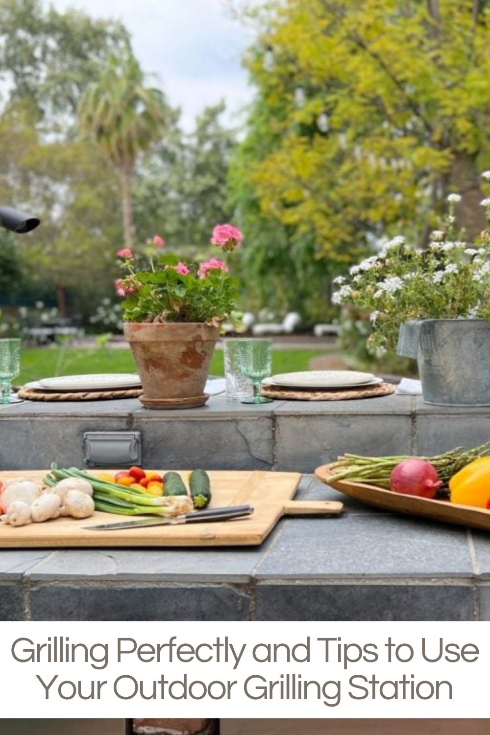 Time to fire up the grill and embark on a flavor-filled journey of outdoor cooking! It's time to have fun with your outdoor grilling station.