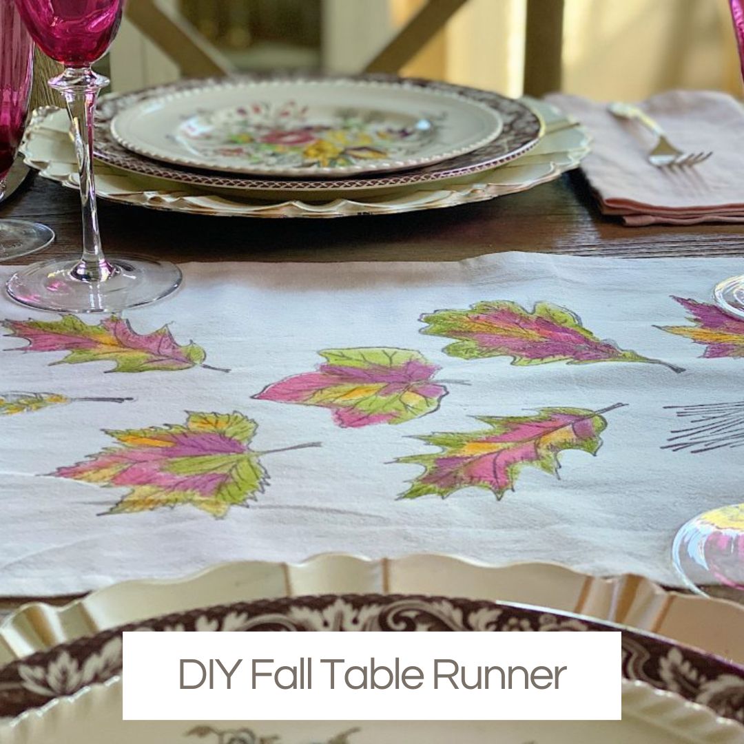 DIY Fall Table Runner 1
