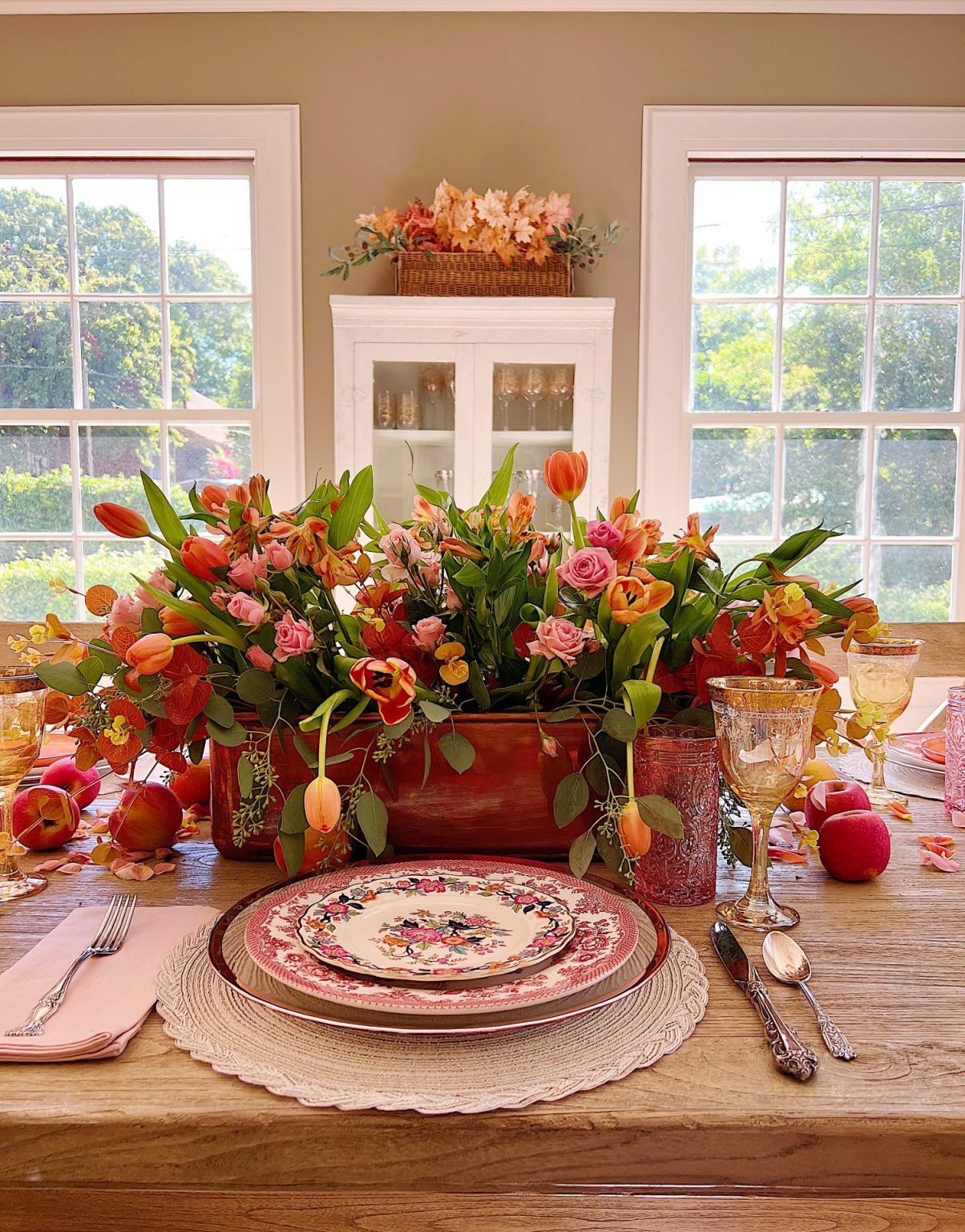 Dining Room Fall Table Decor Ideas MY 100 YEAR OLD HOME   Dining Room Fall Table Decor Ideas 6 1204x1536 