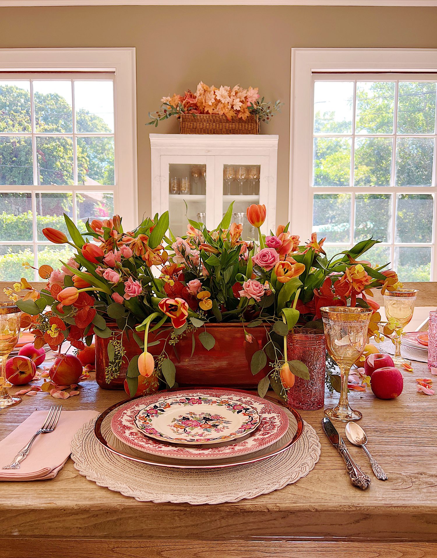 Dining Room Fall Table Decor Ideas MY 100 YEAR OLD HOME