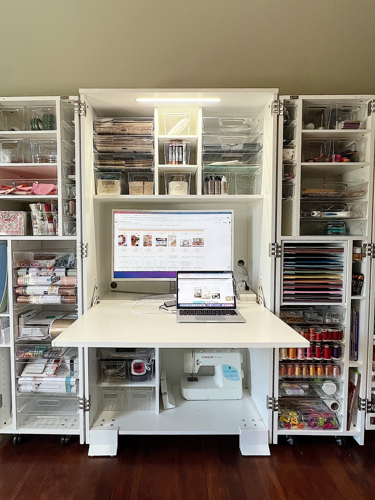 The Dream Box 2 which is the perfect storage solution for all of your craft supplies.