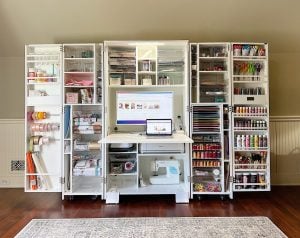 Dream Box 2 - The Best Craft Storage Cabinet Ever - MY 100 YEAR OLD HOME