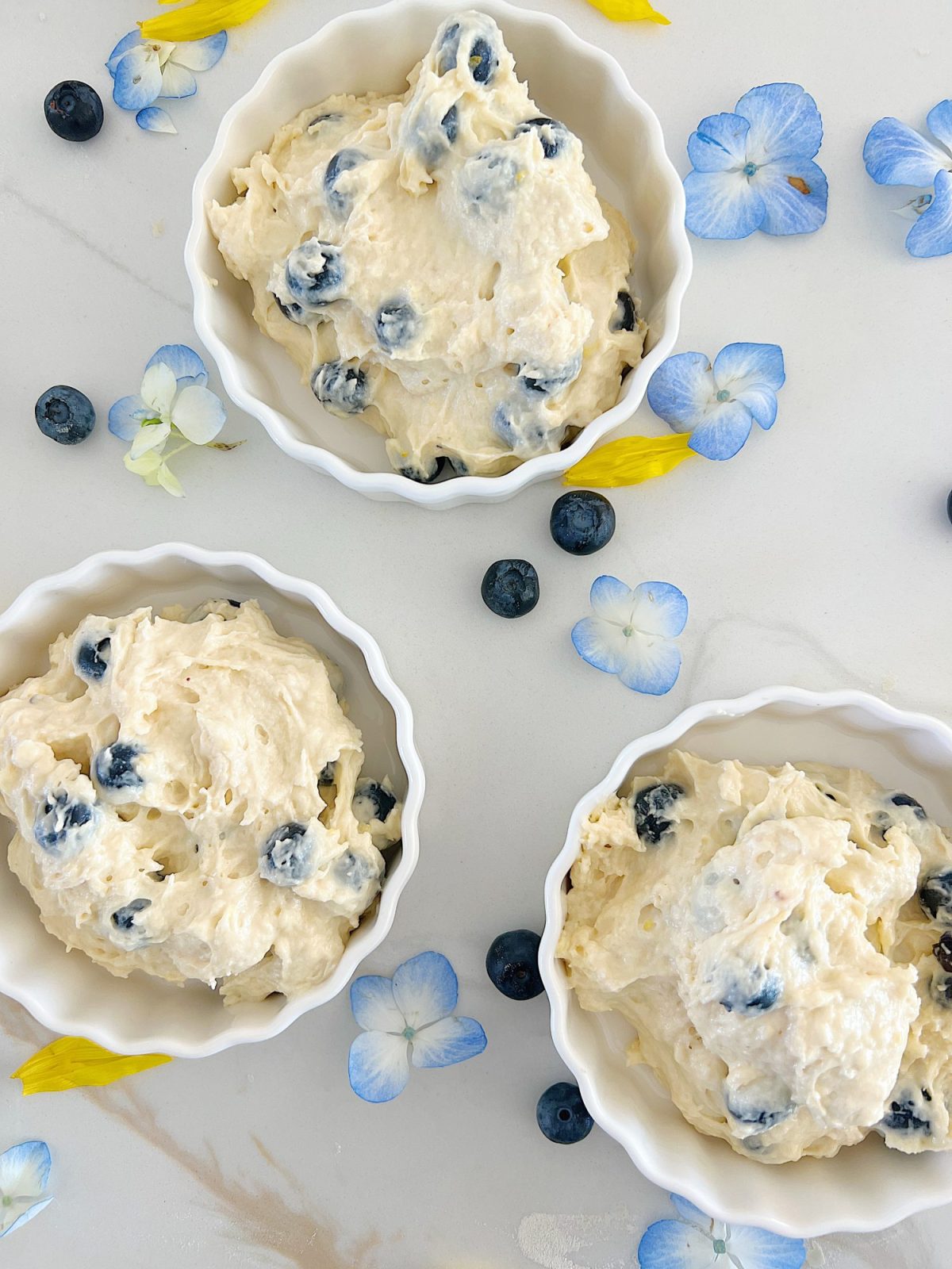 How to make a homemade lemon blueberry coffee cake.
