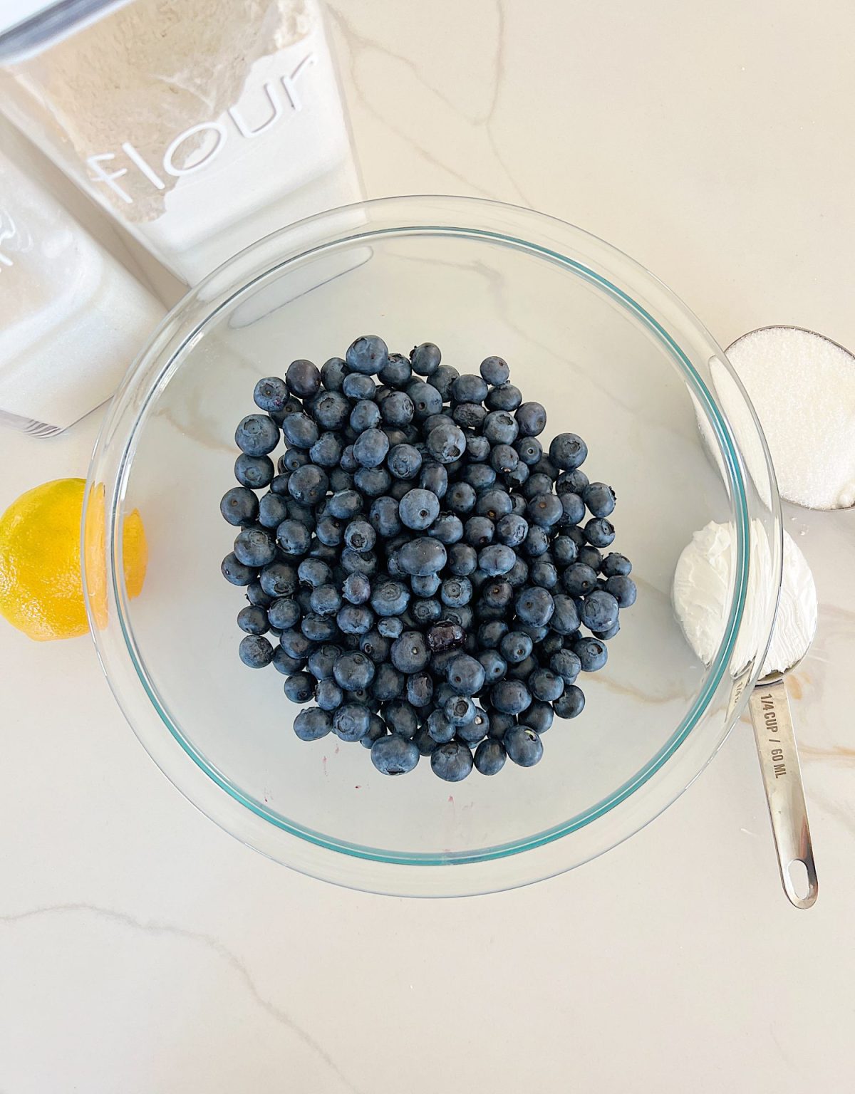 How to make a homemade lemon blueberry pie.