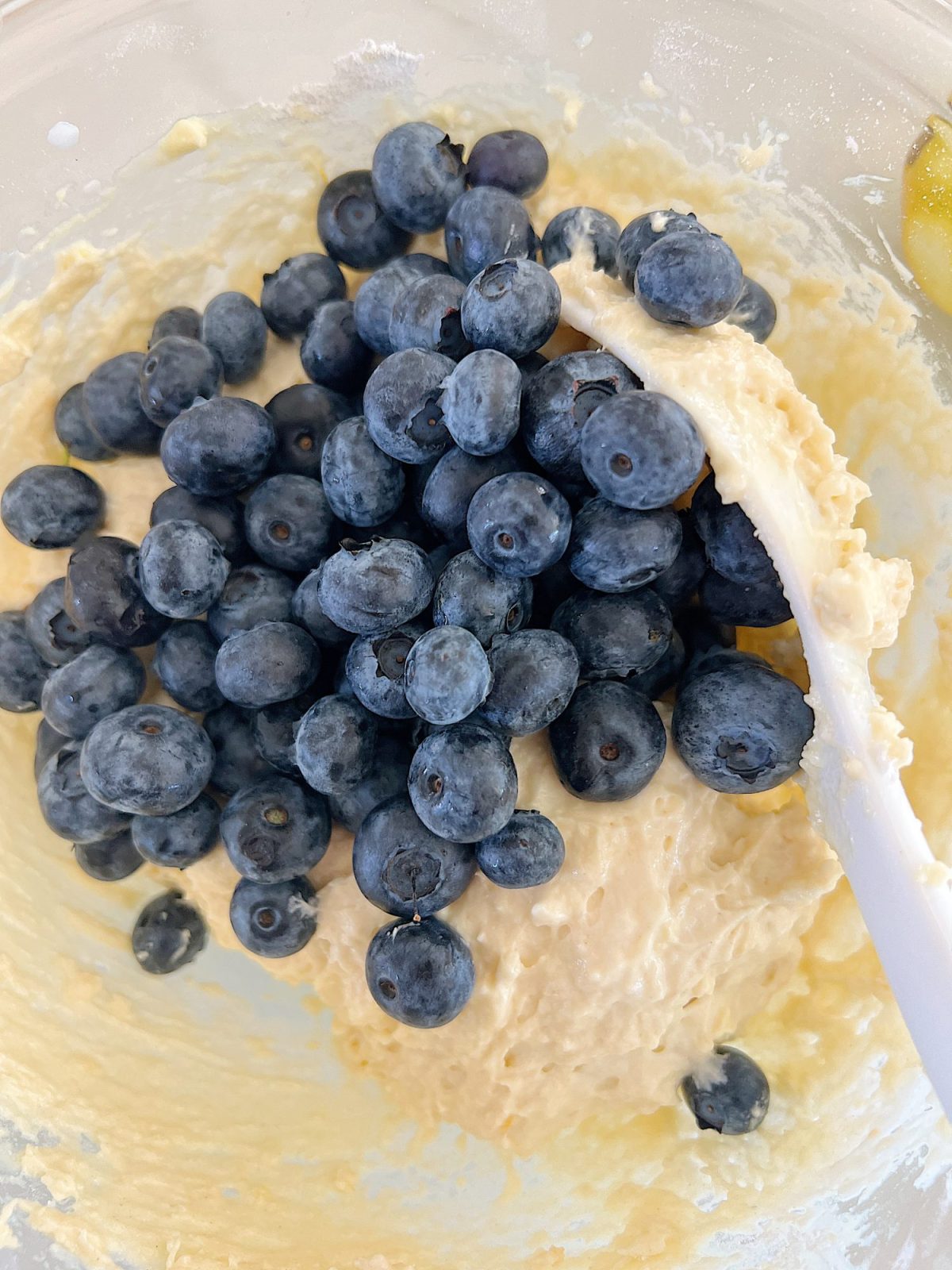 How to make a homemade lemon blueberry coffee cake.