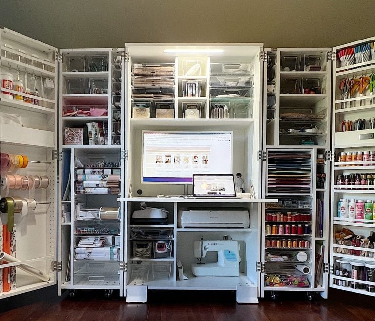 Dream Box 2 - The Best Craft Storage Cabinet Ever - MY 100 YEAR OLD HOME