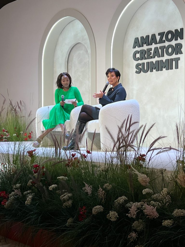 Kris Jennert the Amazon Creator Summit 2023.