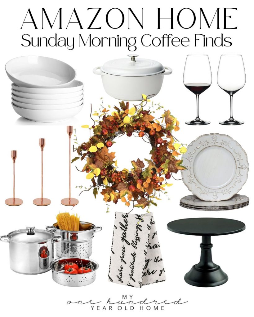 Items you can purchase for Sunday Morning Coffee.