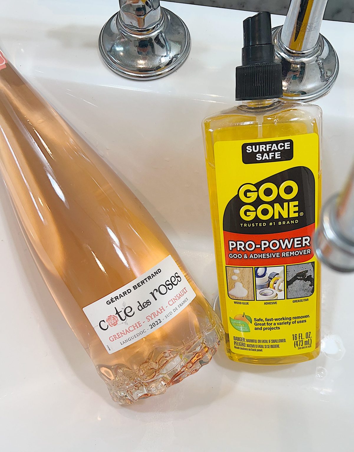 How to recycle wine bottles as elegant glass water bottles.