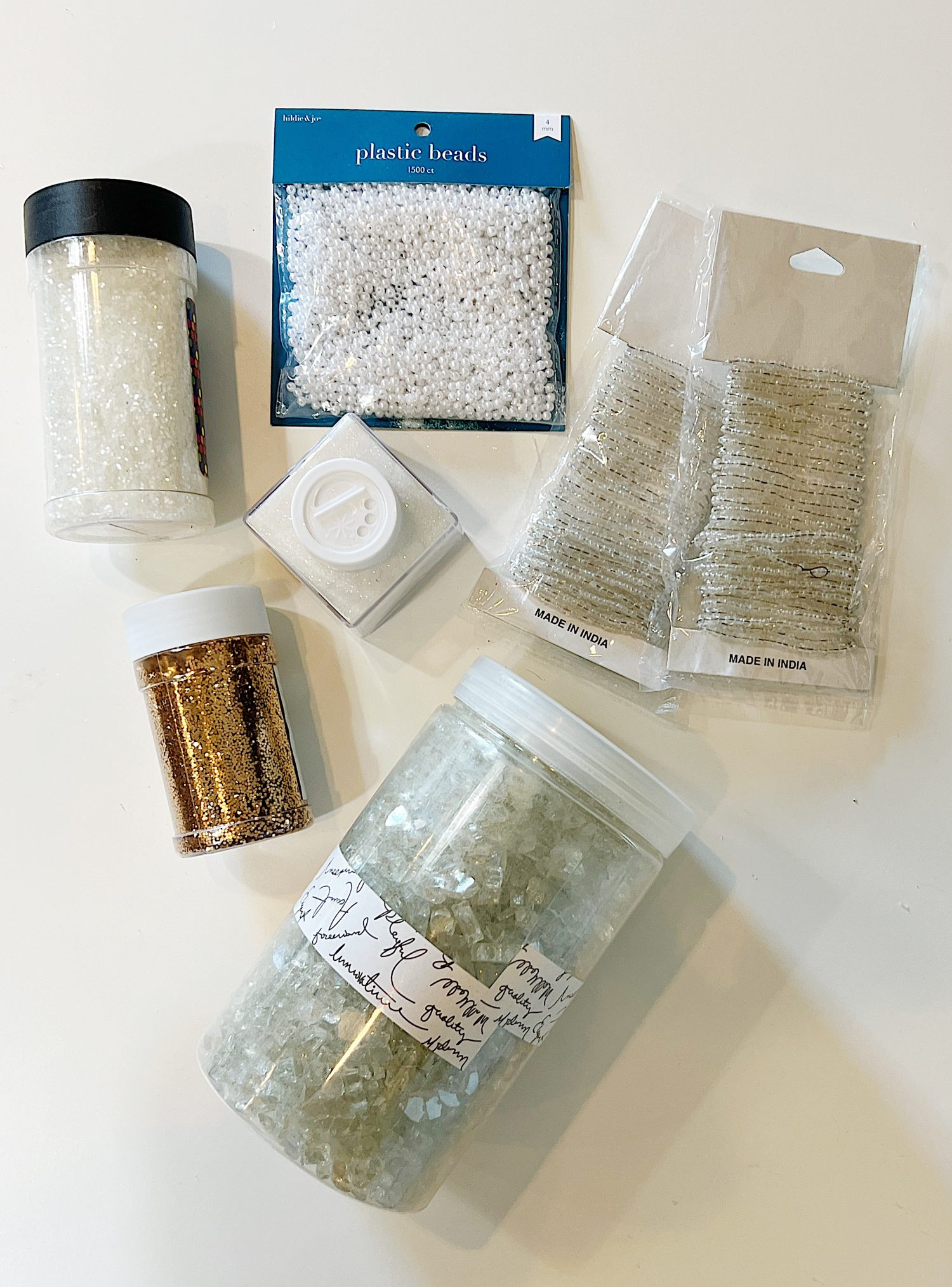 Craft supplies from my 3rd floor craft room.