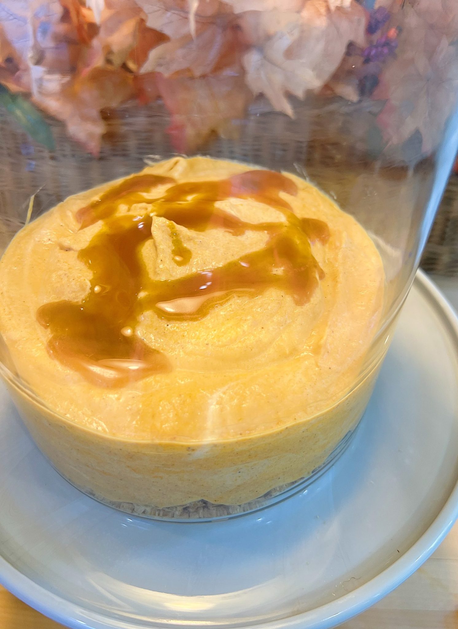 A homemade gingersnap pumpkin trifle recipe with layers of yumminess!