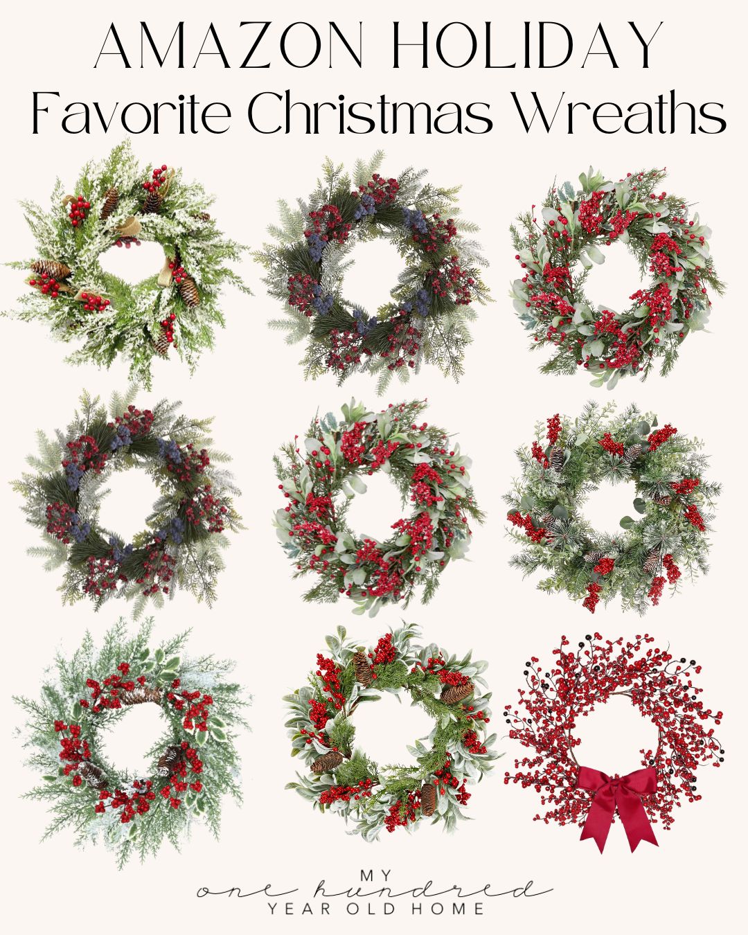 Favorite Christmas Wreaths