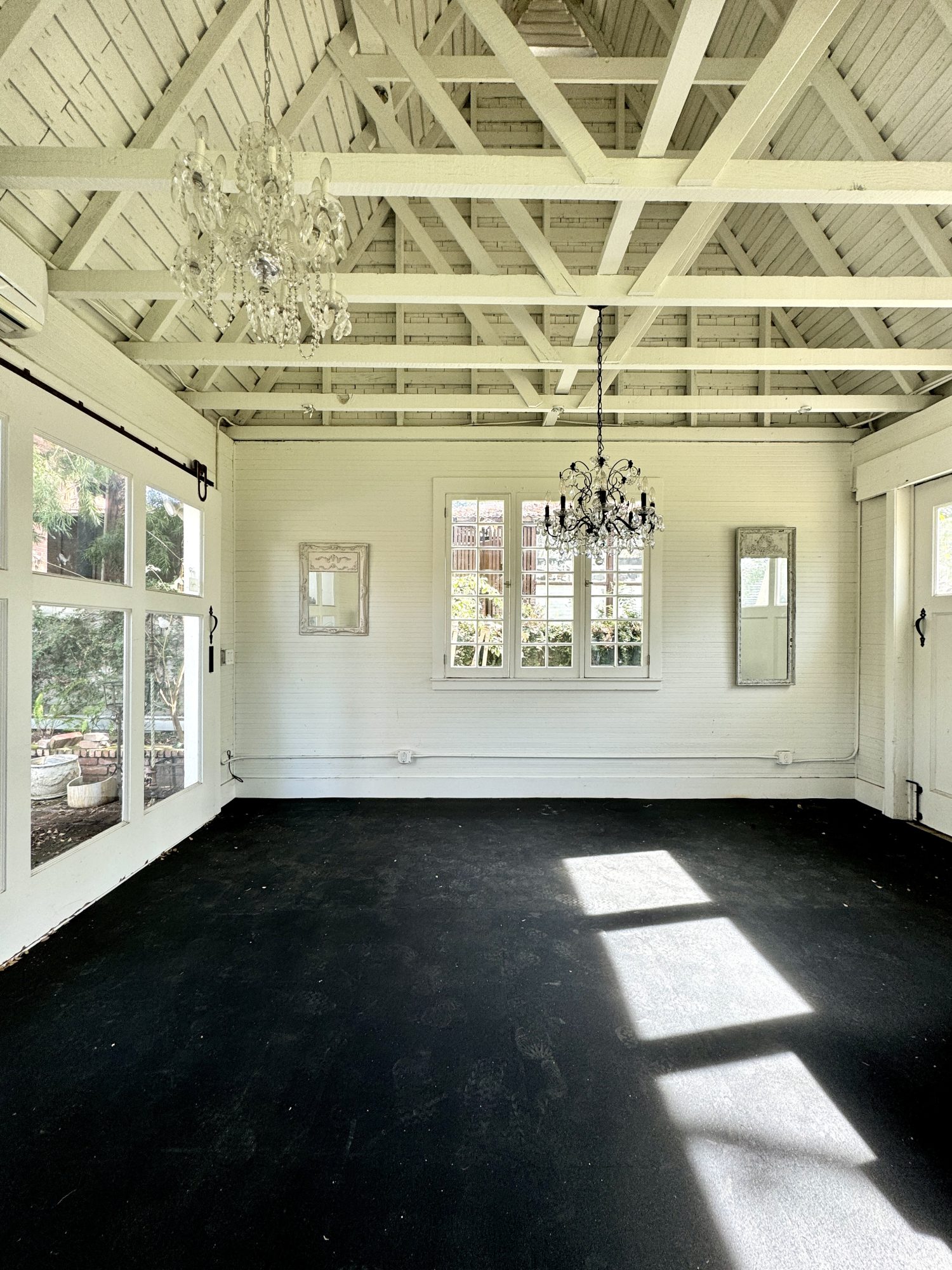 Our Carriage House before it becomes a weight room
