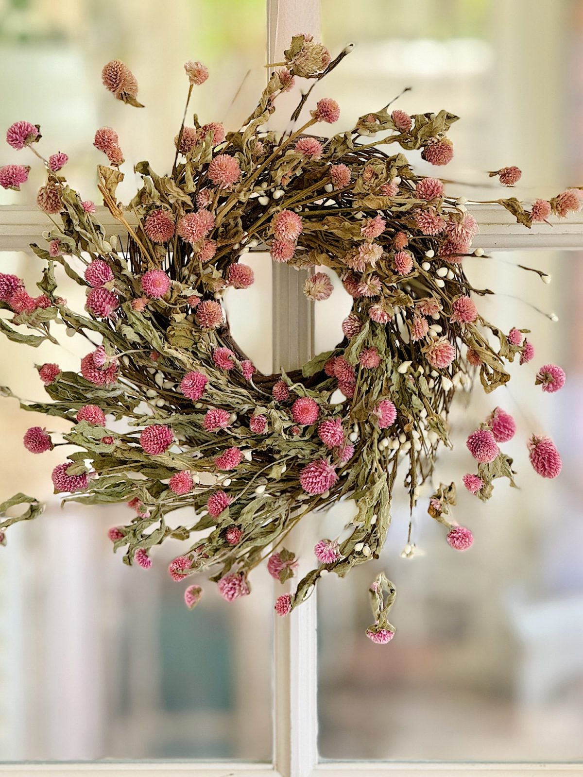 Easy Spring Wreath