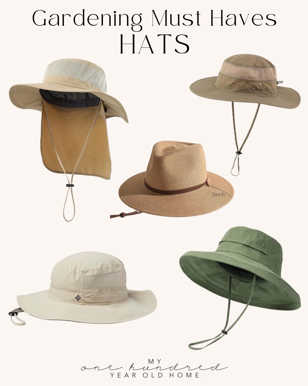 GARDENING HATS