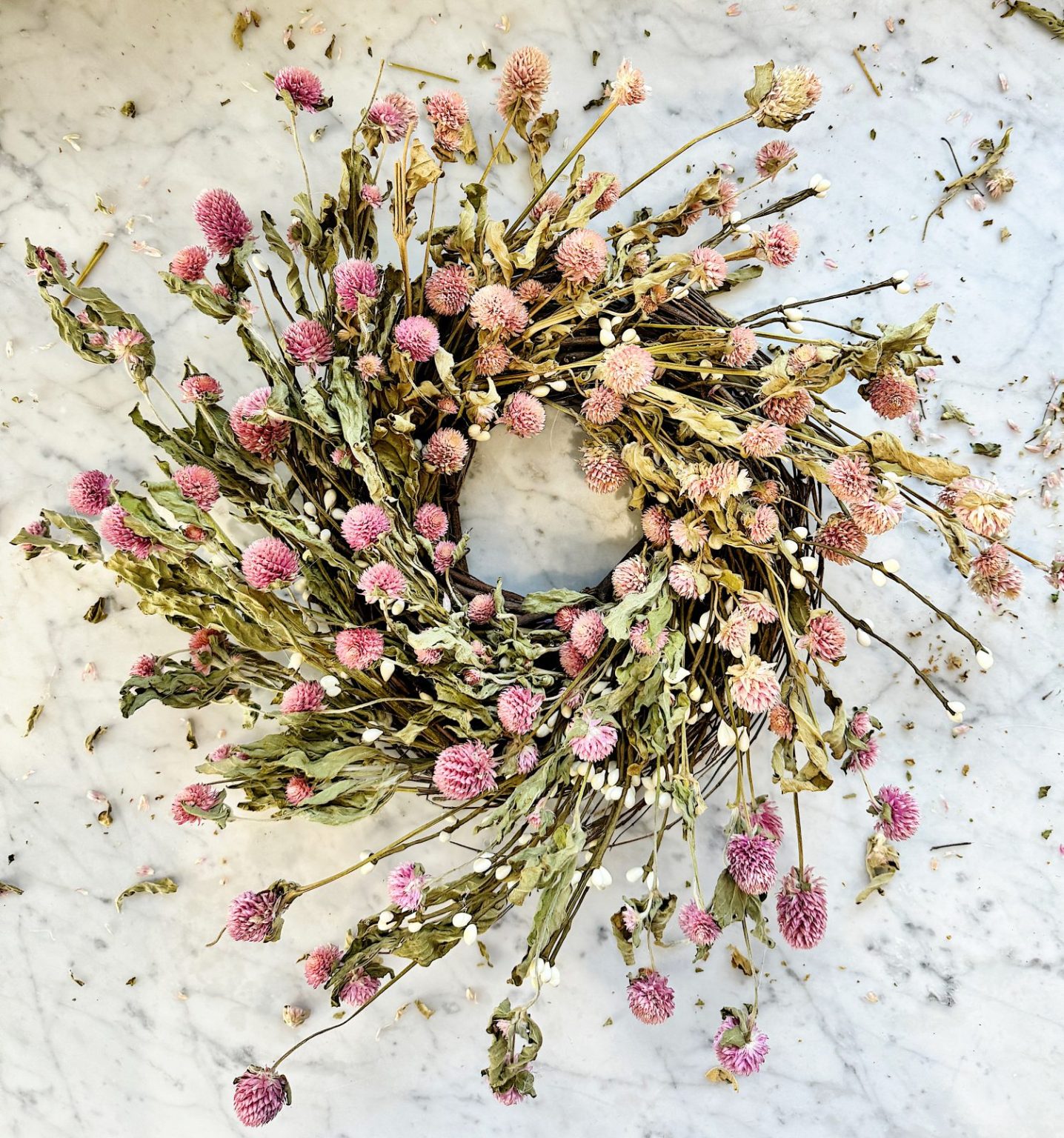 How to Make an Easy Spring Wreath