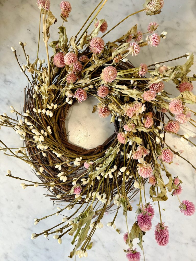 How to Make an Easy Spring Wreath