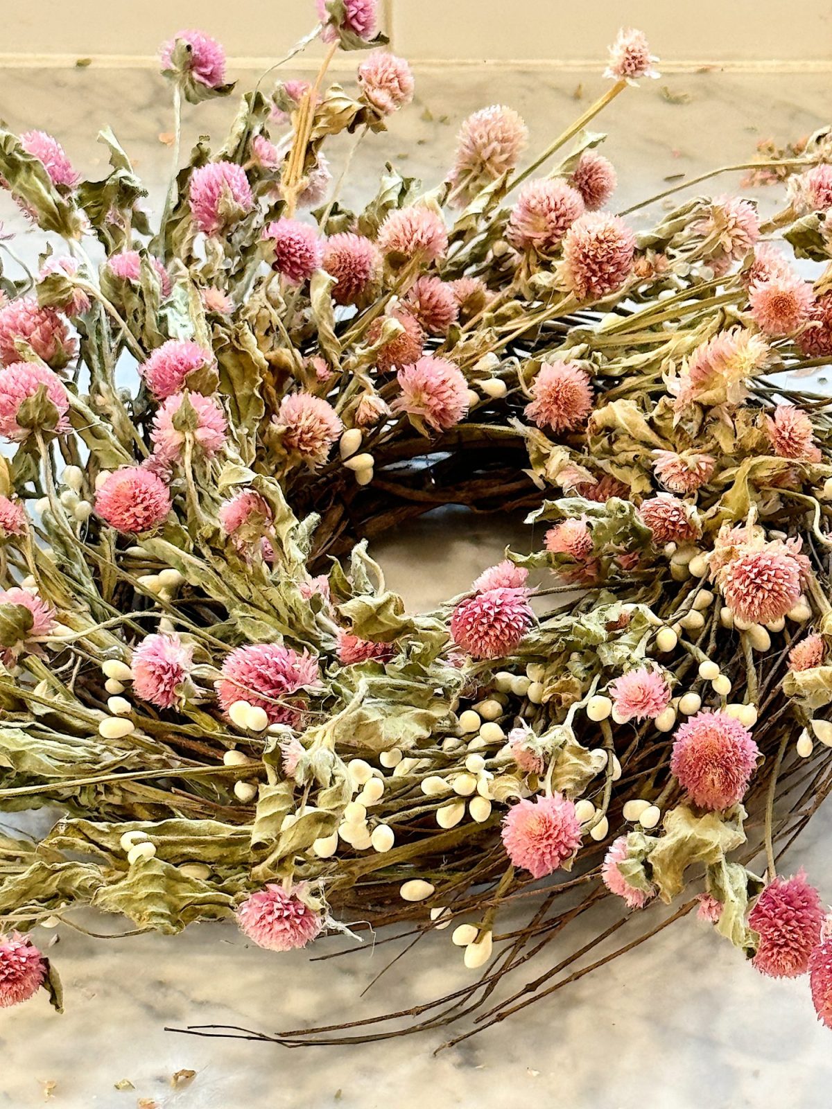How to Make an Easy Spring Wreath