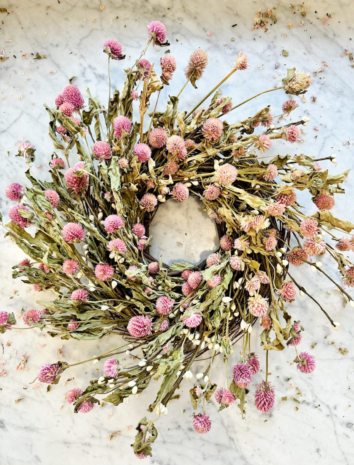 How to Make an Easy Spring Wreath