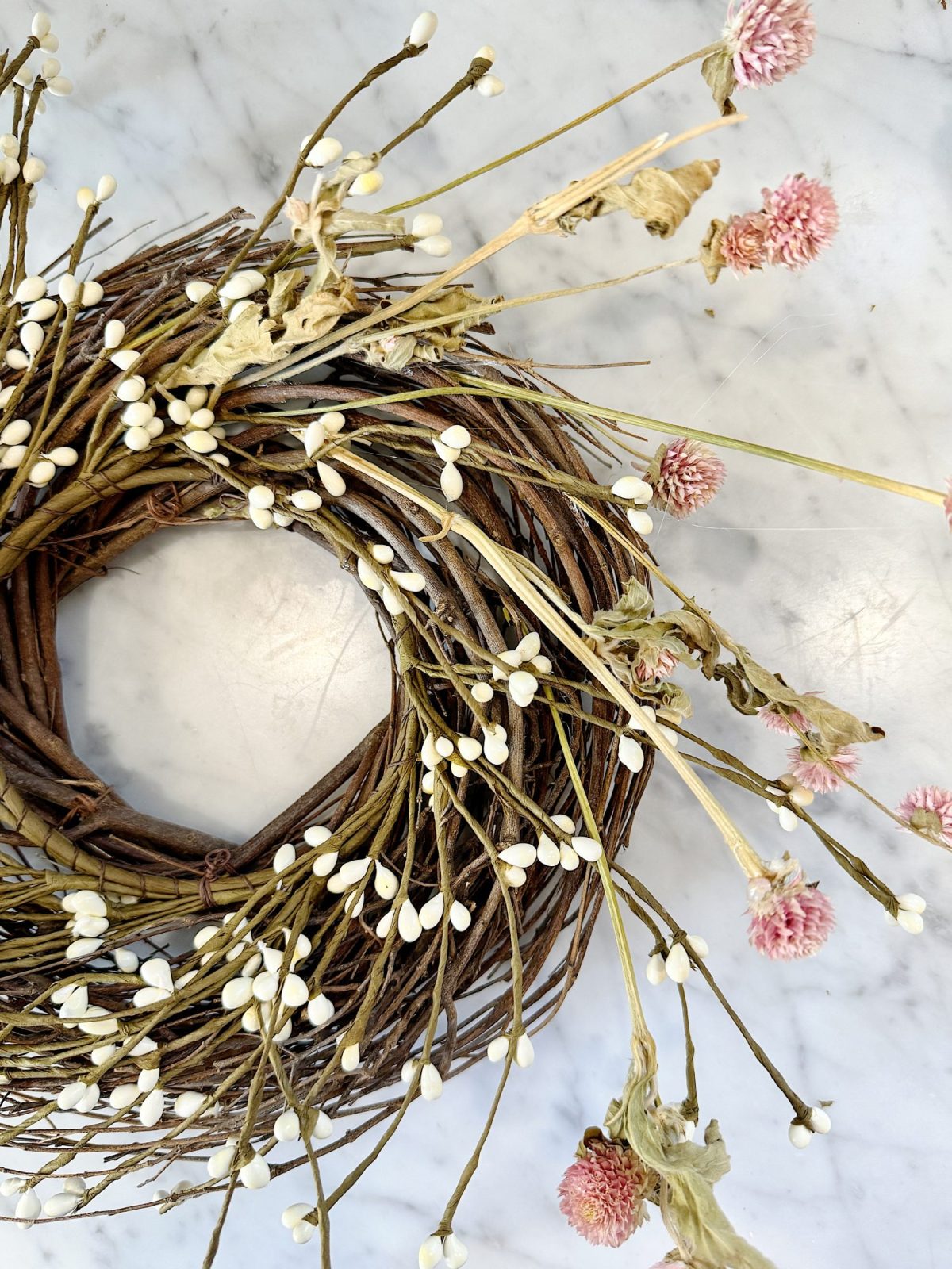 How to Make an Easy Spring Wreath