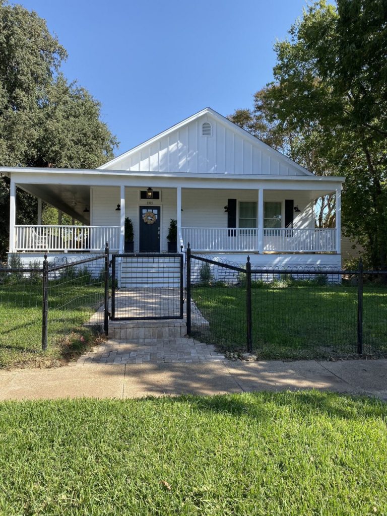 Our Waco Airbnb home.