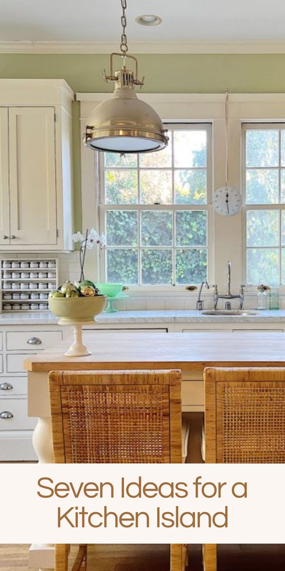 Kitchen Islands are not only practical, but they increase the value of your home. Today I am sharing my white kitchen islands and seven ideas for yours.