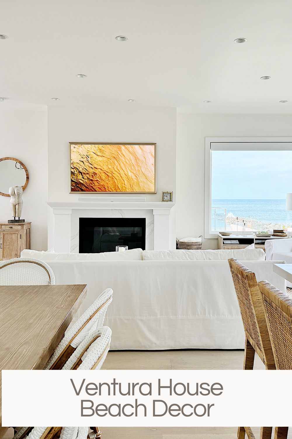 We have been enjoying our remodeled beach house for almost a year, and I wanted to share all of the Ventura House Beach Decor. Just tap a link on anything below.