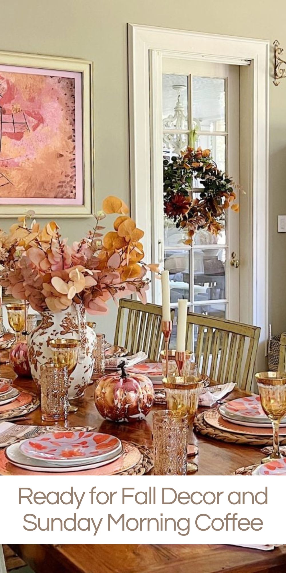 I love updating our home decor with the changing seasons, but I’ve always found it challenging to start decorating early. And yet, fall is just around the corner.