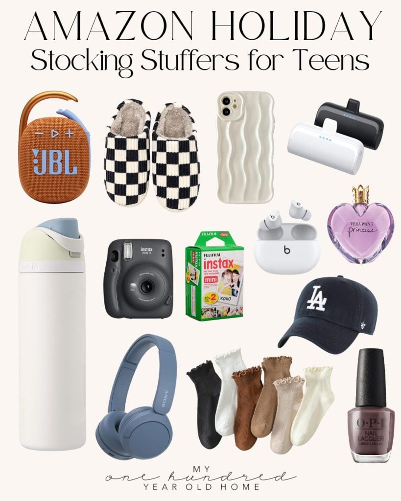 Explore Christmas morning magic with our collection of holiday stocking stuffer gift ideas for teens, featuring tech gadgets, fashion accessories, and personal care items—all thoughtfully selected from Amazon.