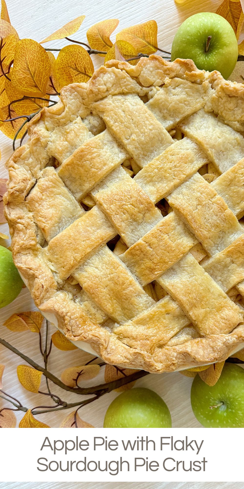 This Apple Pie recipe combines the tangy richness of sourdough with the classic apple pie ... a flaky sourdough pie crust with layers of buttery goodness and a tender, flavorful apple filling.