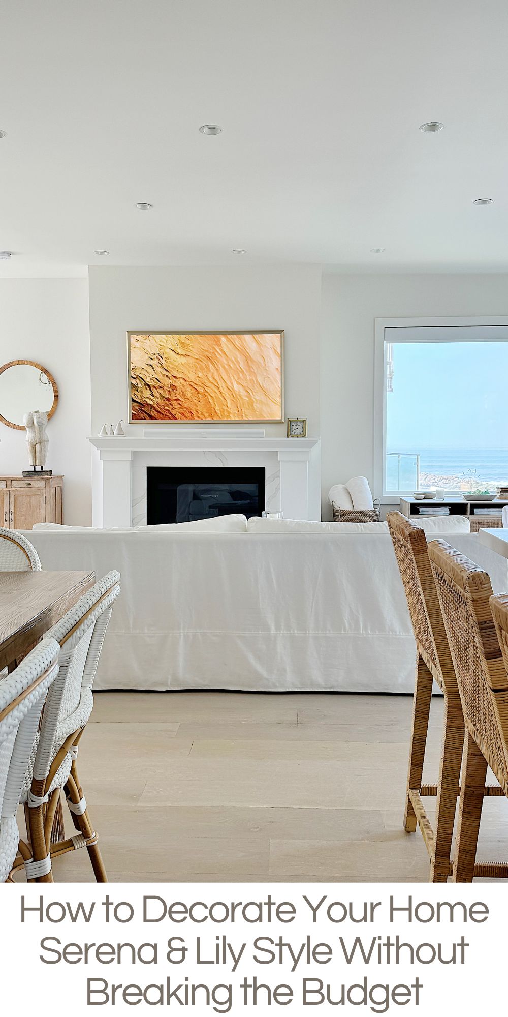 Serena and Lily are synonymous with fresh, coastal, and effortlessly chic home décor. Many of us love and aspire to bring this look into our homes.