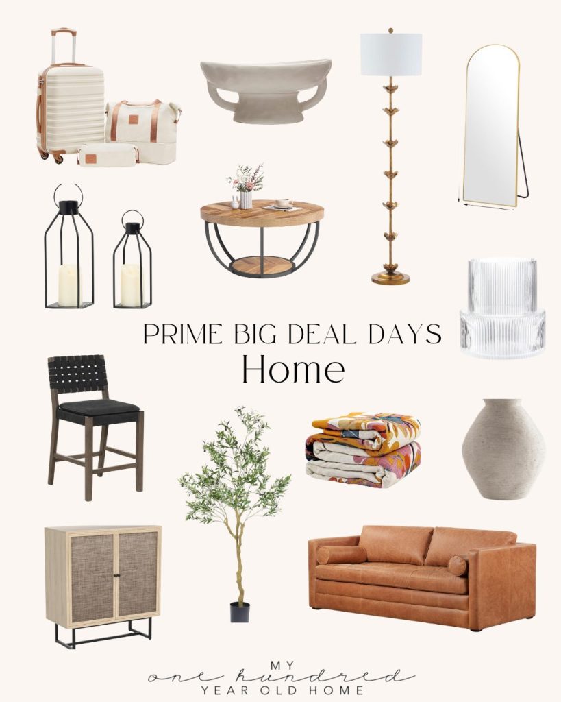 Discover our exquisite collection of home decor items, including furniture, lamps, candles, and textiles, featured during Amazon Prime Big Deal Days Home.