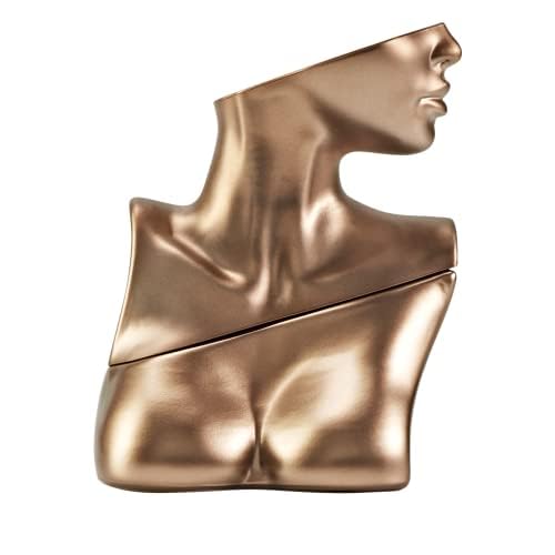 Bronze sculpture of a fragmented human bust, featuring a smooth, stylized finish with an abstract, artistic design. Perfect for adding a touch of elegance to your space—or as an exclusive Black Friday find!