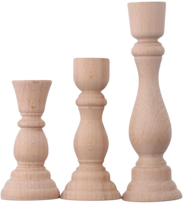 Floral Candlesticks: A Fresh Spring Decor Idea - MY 100 YEAR OLD HOME