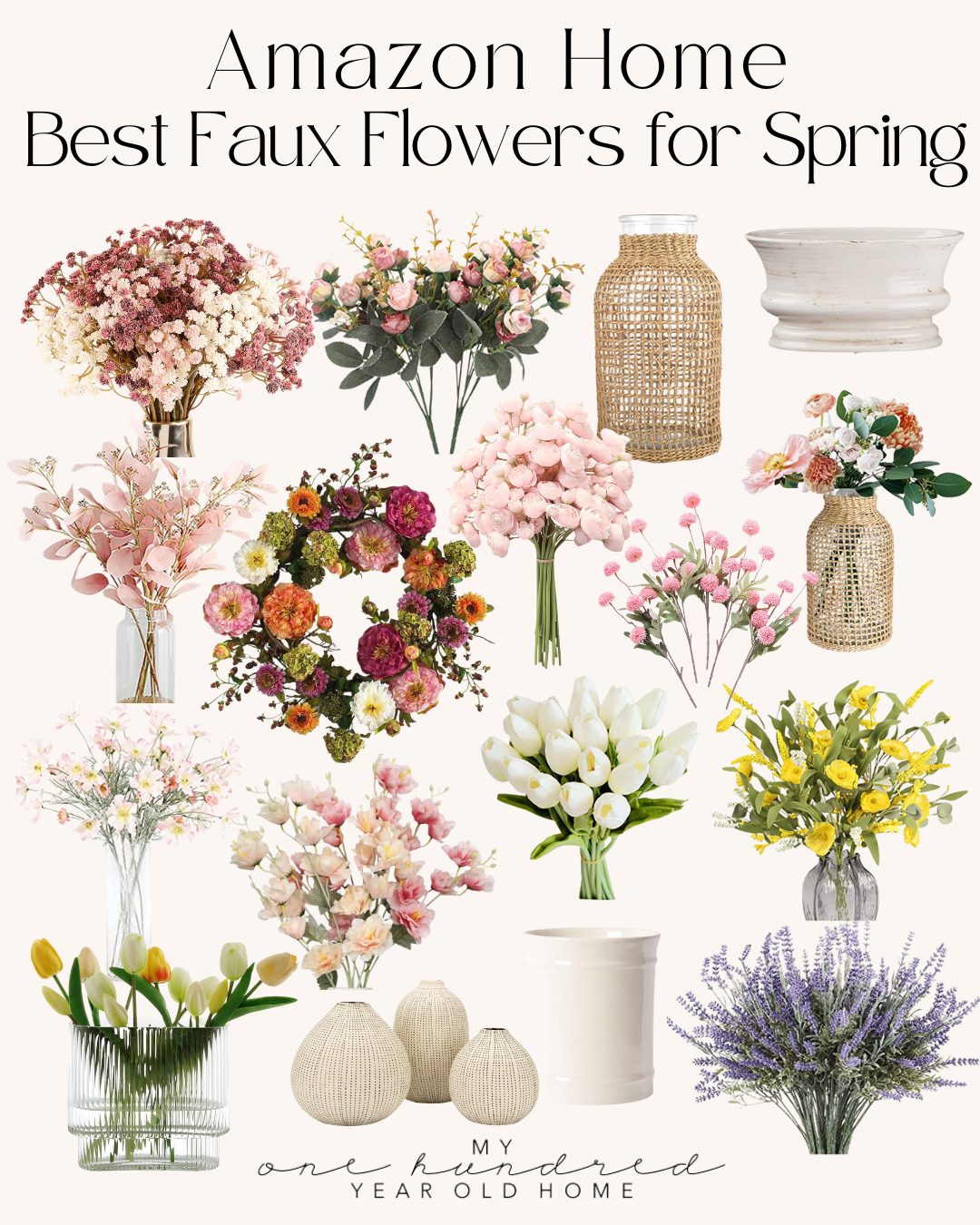 Explore our collection of faux flowers and décor items for spring, featuring vibrant bouquets, elegant wreaths, and chic vases. Elevate your gatherings with our spring cocktail napkins that perfectly complement your inviting setting.