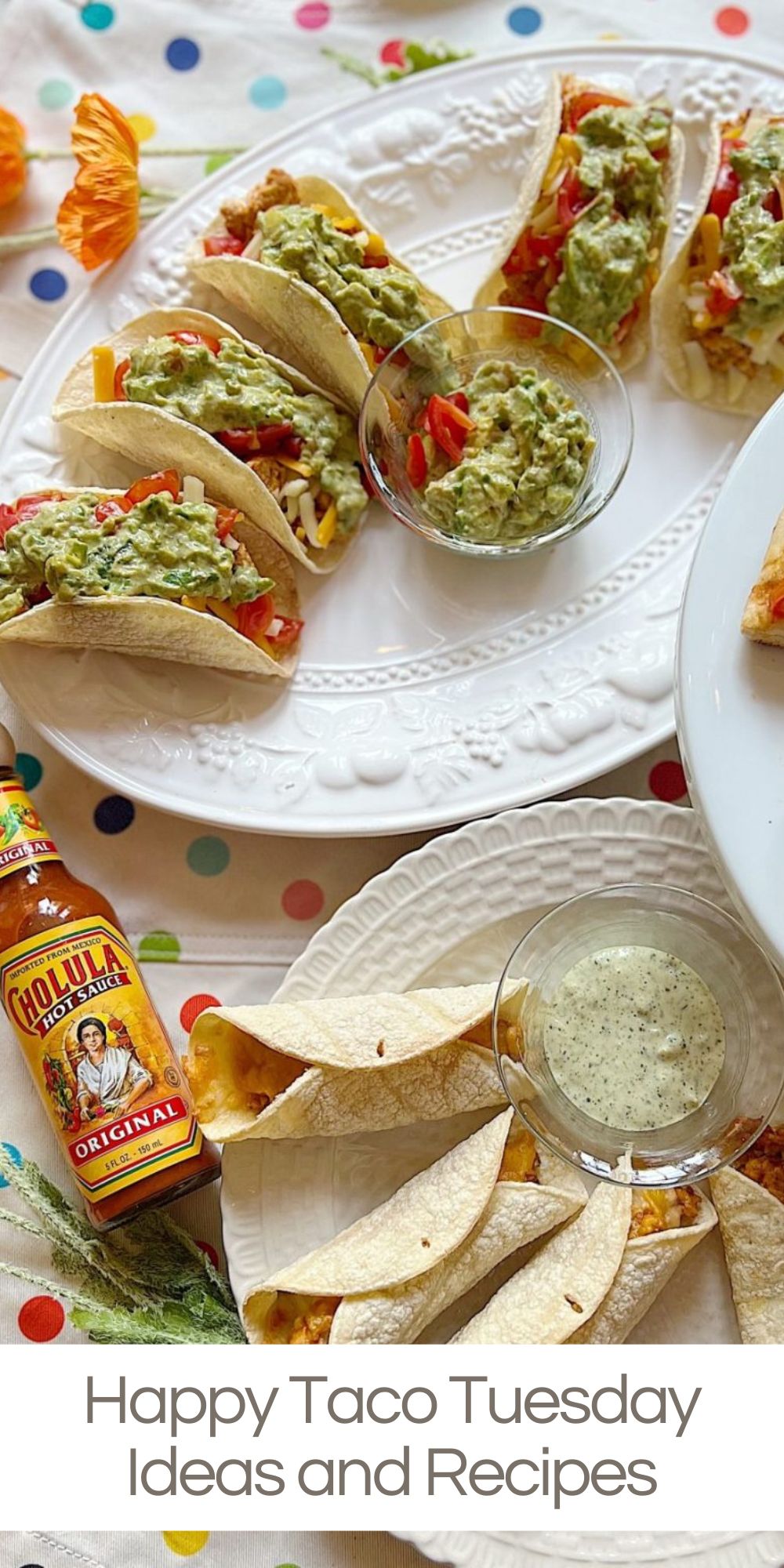 Taco Tuesday is a good thing. It's popular, and I have decided to start a new tradition with our friends called Happy Taco Tuesday.