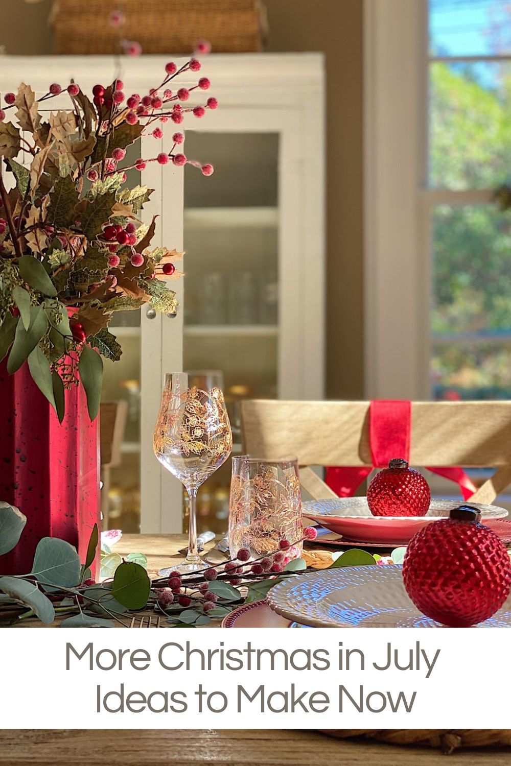 Today is Day Two of Christmas in July Ideas to Make Now. July is the perfect time to get started on your DIY Christmas gifts.