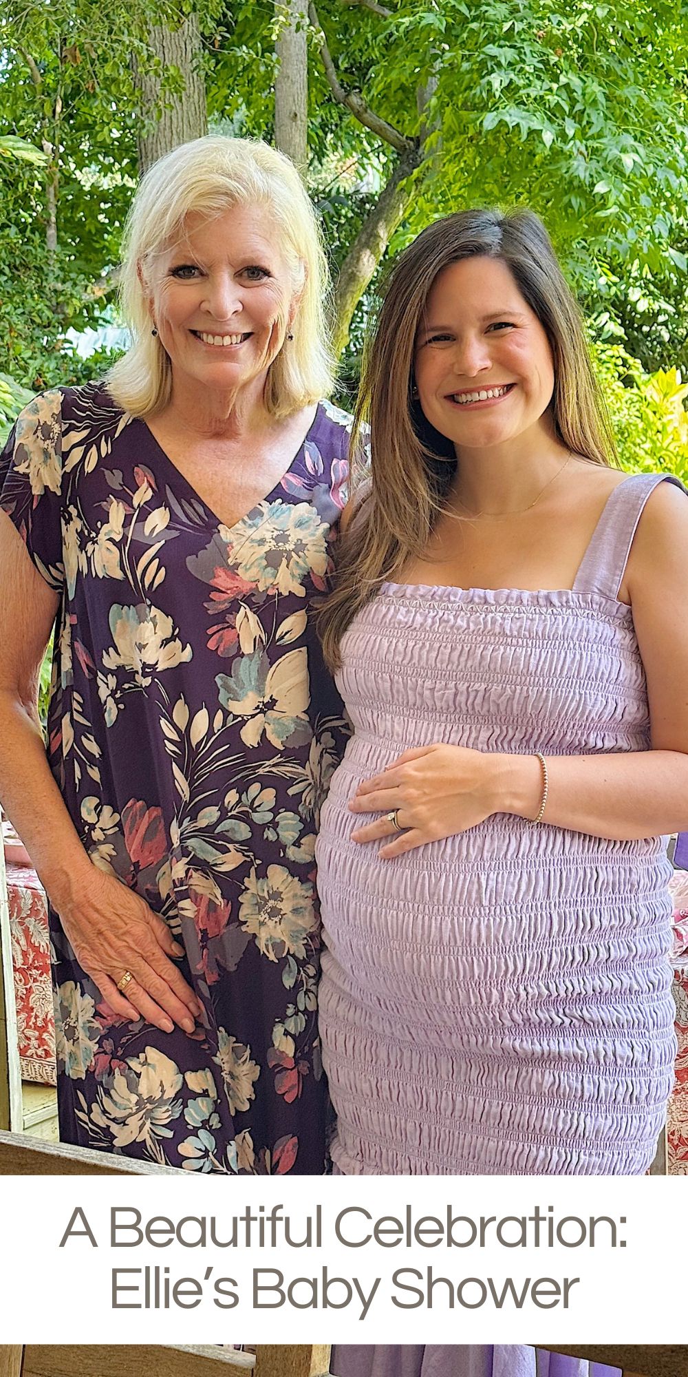 A few weeks ago, we gathered to celebrate one of the most joyful occasions in our family’s life., Ellie's baby shower.