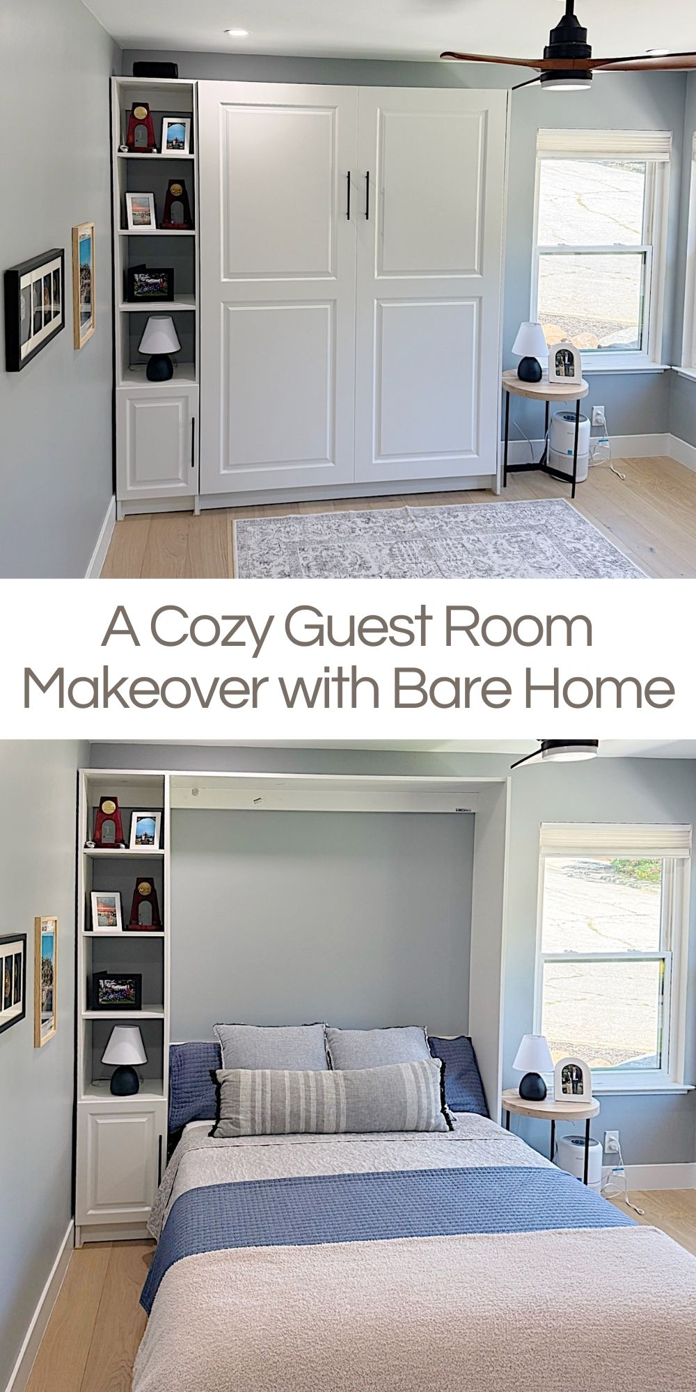 Today I’m sharing the guest room reveal, my new Bare Home Queen Clean Classic Mattress and Waterproof Mattress Protector, and why this space means so much to me.