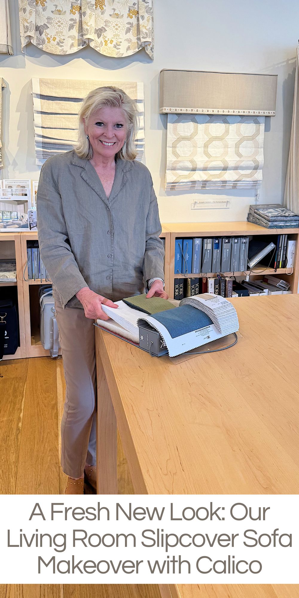 There’s something magical about a room that feels brand new, especially when all it takes is a fabric change. Calico helped me reimagine our living room with a slipcover sofa makeover.