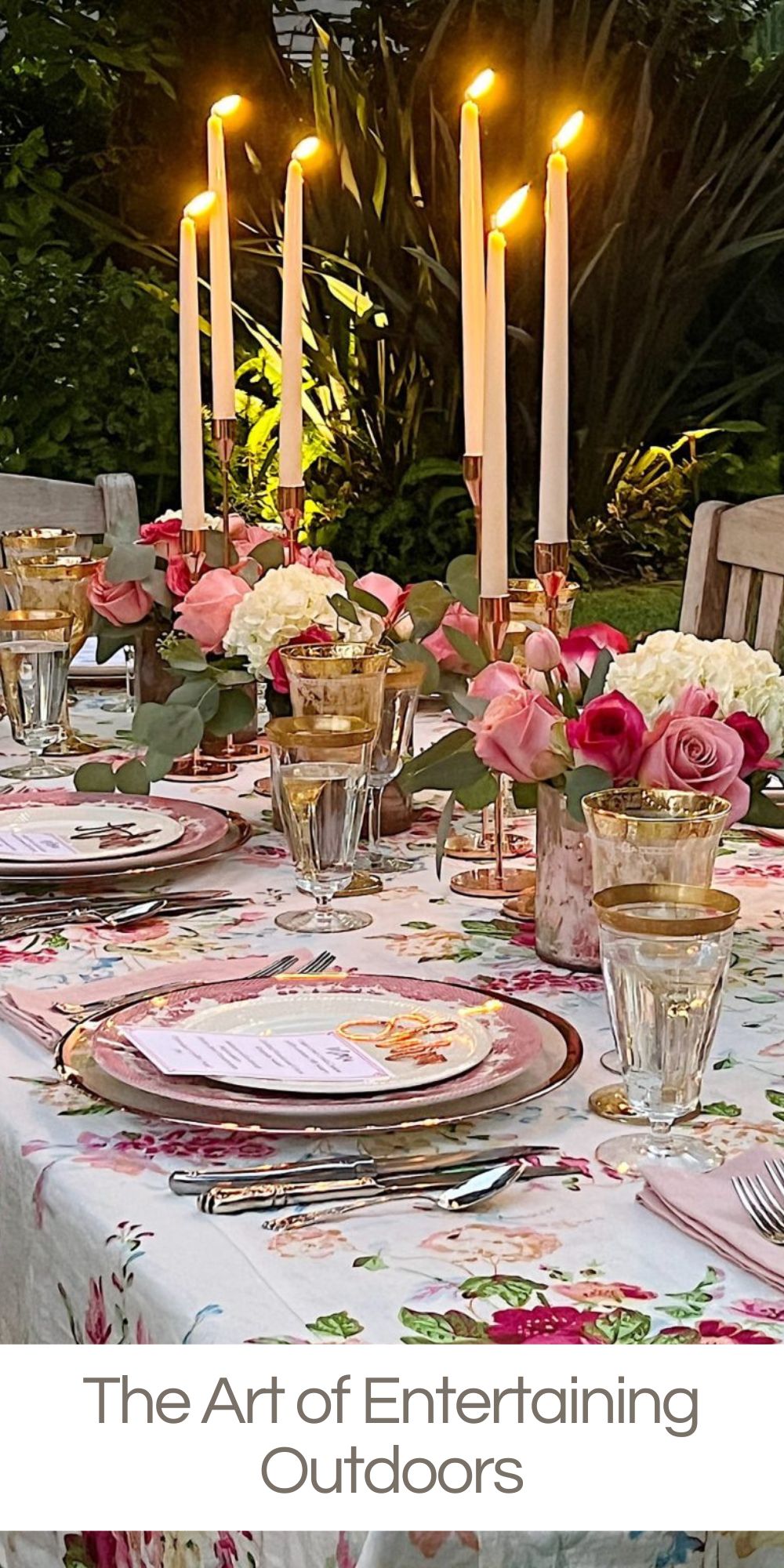 Recently, we hosted a dinner in our backyard. I am so passionate about the art of entertaining, even when we have never met our guests!