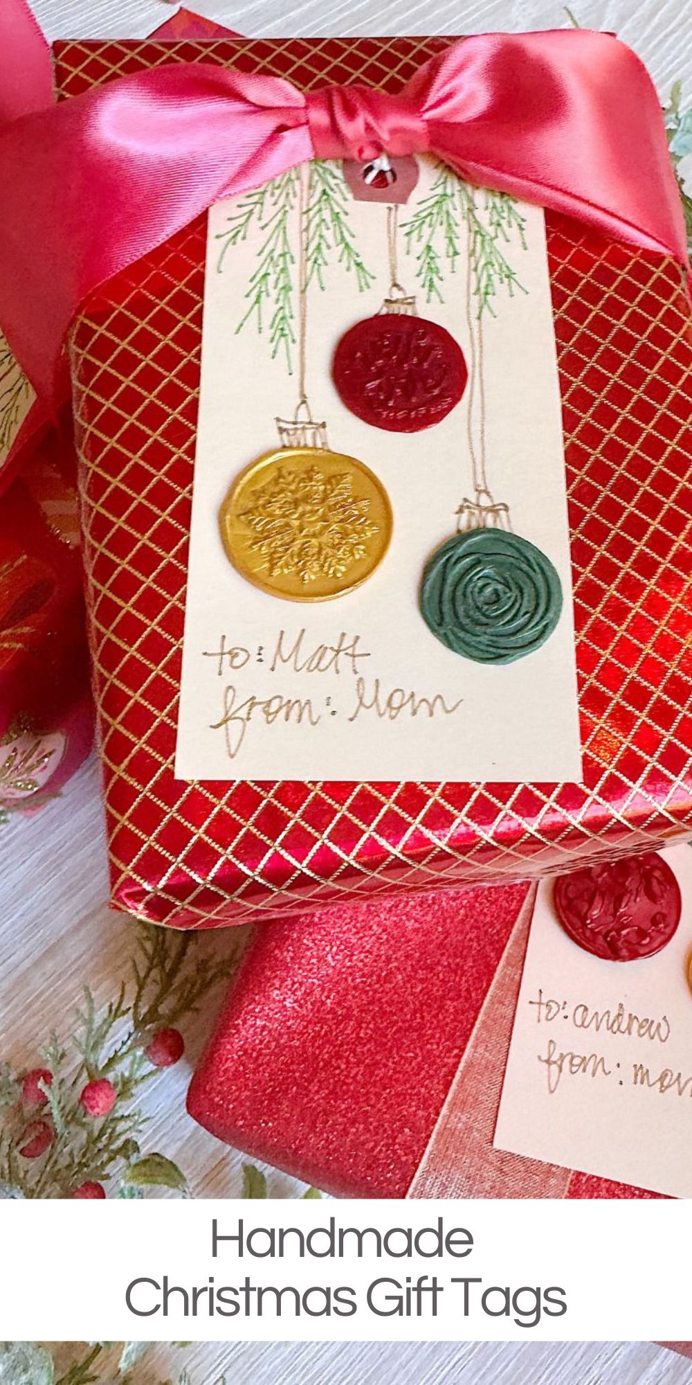 Every year, as the holidays approach, I find myself returning to one of my favorite creative traditions: making handmade Christmas gift tags.