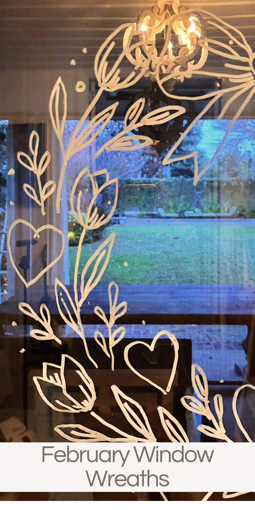 February Window Wreaths mark the second release in my year-long window wreath series, a collection of monthly designs created to bring handmade creativity into your home all year long.