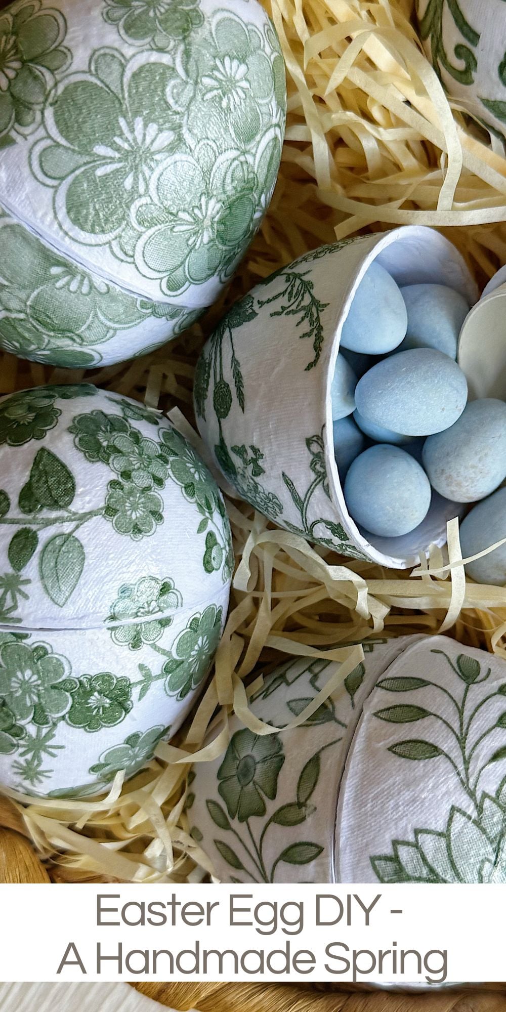 This beautiful decoupage Easter egg DIY combines simple materials with a thoughtful technique that makes all the difference.
