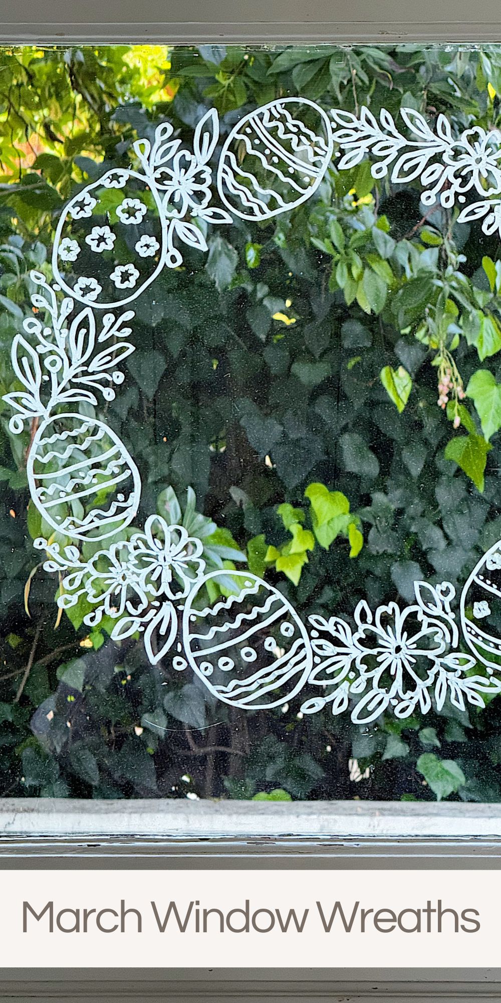 March Window Wreaths mark the third release in my year-long window wreath series, a collection of monthly designs created to bring handmade creativity into your home.