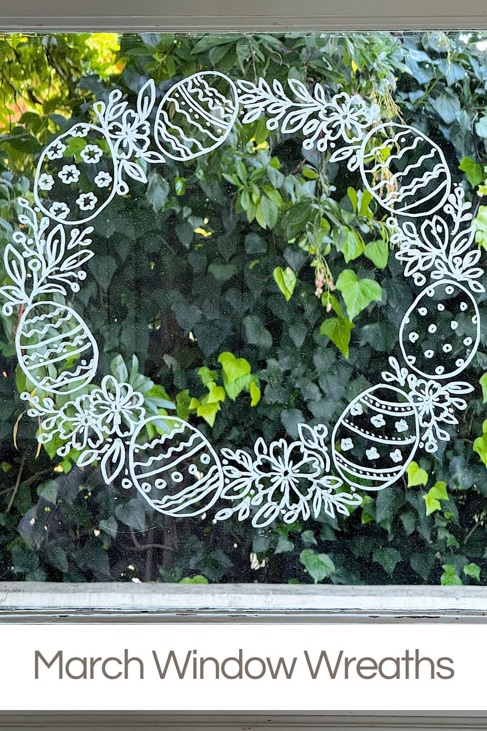 March Window Wreaths mark the third release in my year-long window wreath series, a collection of monthly designs created to bring handmade creativity into your home.