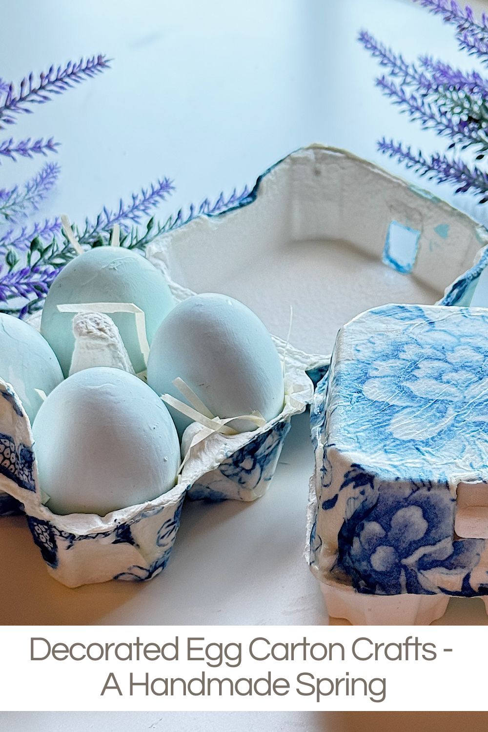 Egg Carton Crafts might just be the cutest and most unexpected way I have found to display the decorative eggs I have collected and created over the years.